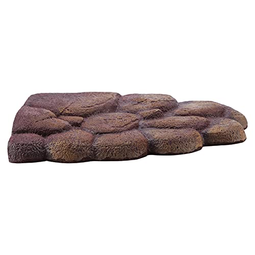 AMONIDA Aquatic Floating Island Aaling Platform Aquarium Dekoration Magnetic Aquarium Rock Ledge für Aquarienschildkröten (NS-79 Groß) von AMONIDA