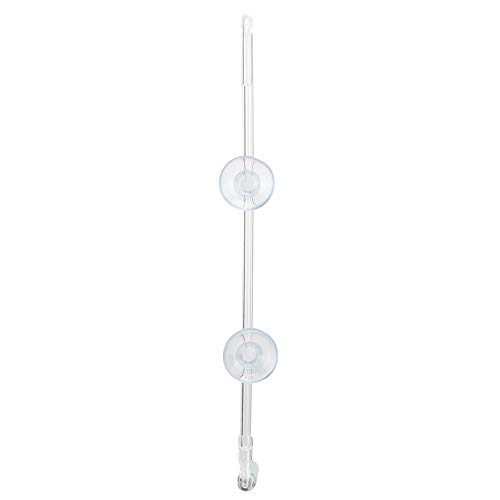 AMONIDA Diffusor-Blasenzähler-CO2-Zerstäuber, Aquarium-CO2-Diffusor, transparente Grasbehälter(L-Shaped Simple Refiner with U-Shaped Tube) von AMONIDA