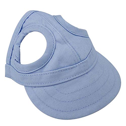 Haustier-Außenmütze, Haustier-Baseballmütze,(Pet cap blue, S) von AMONIDA