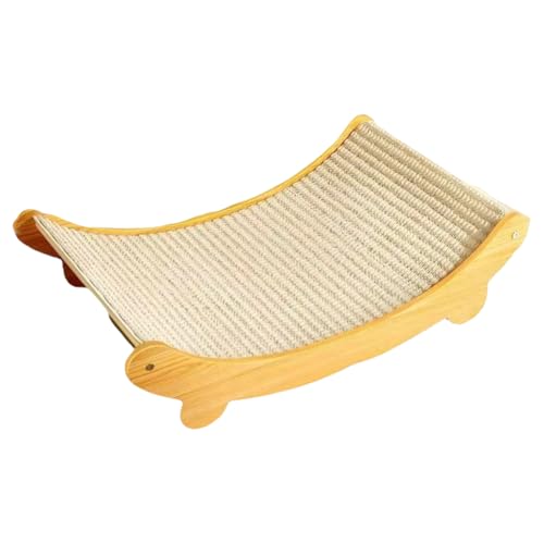 AMC Lord Sisal Katze Kratzpad Kratzer Multifunktionale Katzen Schlafbett Anti -Schlupf -Krabische Kratzer Kratzer Katze Spielzeugzubehör Accessoires von AMZLORD