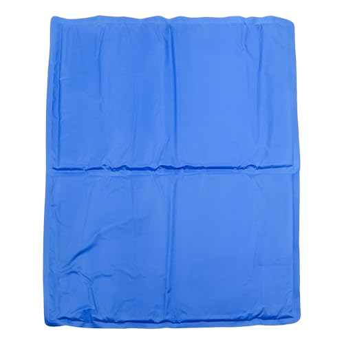 ANCLLO Kühlmatte für Hunde, selbstkühlendes Pad, langlebige Kühlmatte für Haustiere, selbstkühlendes Gelpad für Hunde, Katzen und Kaninchen – 50 x 65 cm, Blau von ANCLLO