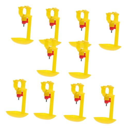 ANDRESLAD Huhn Trinkwasser Ausrüstung 10 Pcs Trinker Automatische Huhn Wasser Feeder von ANDRESLAD