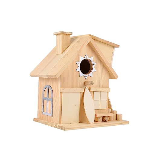 ANDRESLAD Vogelhaus Aus Holz Vogelhaus Für Den Außenbereich Hängendes Vogelhaus Zum Aufhängen Fenster Vogelhaus Vogelhaus Aus Holz Vogelhaus Vogelhaus Aus Holz Für Den Außenbereich von ANDRESLAD