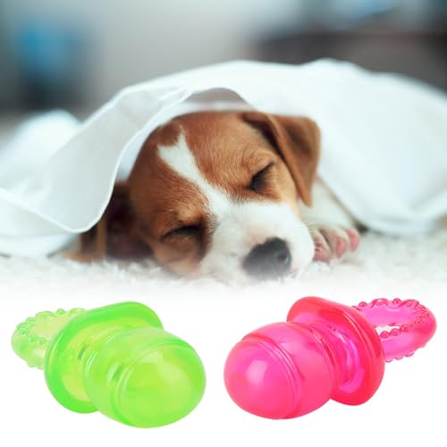 ANGGREK Hunde-Backenzahnspielzeug, 2-teiliges Trainingsspielzeug für Haustierzähne, für Welpen für Haustiere von ANGGREK