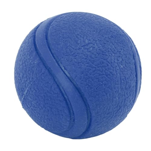 ANGGREK Hunde-Kauspielzeugball, Kaubare Zahnreinigung, Schwimmender Hundeball, Interaktiv, M für Haustier Zum Jagen (Blue) von ANGGREK