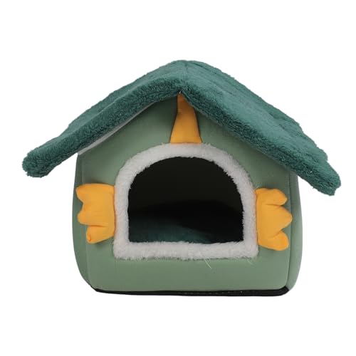 ANGGREK Haustierbetthaus, Entzückende Hundehütte, Einfach zu Montierender Plüsch und PP-Baumwolle für Schlafzimmer für Kaninchen für Balkone (L) von ANGGREK