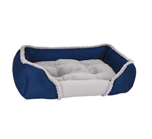 ANIIC Hundebett Katzenbett Pet Supplies Pet Bed Kennel Warm Big Size Haustier Hundematratze Sofa Katzenbett HundeköRbchen Hundekissen (Color : B, Size : 53 * 46 * 14cm) von ANIIC