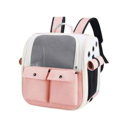 ANIIC Transportbox Katze Haustier-Rucksack, Faltbar, Weich, Für Mittelgroße Und Kleine Hunde, Katzen, Welpen, Kätzchen, Hasen Transportbox Hund (Color : A, Size : 36 * 25 * 38cm) von ANIIC