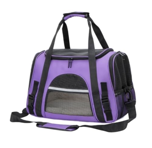 ANIIC Transportbox Katze Stilvoller Und Praktischer Haustier-Rucksack, Verstellbarer Und Bequemer Vorderrucksack Für Hunde Und Katzen, Reisetasche Transportbox Hund (Color : C, Size : 43 * 25 * 28cm) von ANIIC