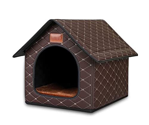 Hundebett Katzenbett Großes Haustierbett Für Hunde Und Katzen, Höhle, Bequeme Zwingermatte Für Haustiere, Welpen, Winter, Sommer, Faltbare Katze, Haustiernestversorgung HundeköRbchen Hundekissen ( Col von ANIIC