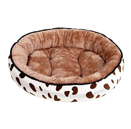 Hundebett Katzenbett Haustier-Hundebett, Wärmendes Hundehaus, Flauschige, Ovale Zwingerhausdecke, Hält Warm, Katzenhöhle, Haustierhöhle, Hundematratze, Heimtierbedarf HundeköRbchen Hundekissen ( Color von ANIIC