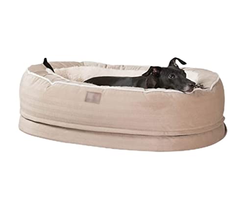 Hundebett Katzenbett Haustierbett Luxus-Hundebetten Katzenplüsch-Haustierbett, Maschinenwaschbares Weiches Hundekissen Mit Hoher Belastbarkeit HundeköRbchen Hundekissen ( Color : A , Size : 70*50*20cm von ANIIC