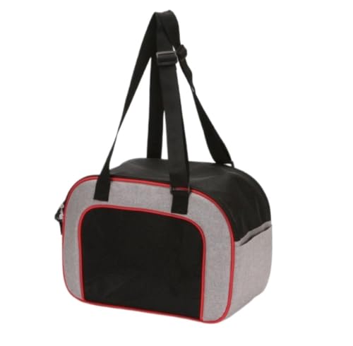 Transportbox Katze Haustier-Reiseträger, Atmungsaktiver Haustier-Rucksack Vorne, Praktischer Hundeträger Mit Reißverschluss-Design Transportbox Hund (Color : A, Size : 38 * 20 * 28cm) von ANIIC