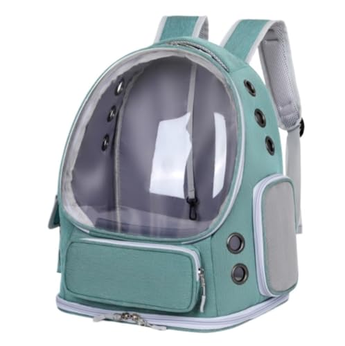 Transportbox Katze Haustier-Rucksack-Tragetasche Für Kleine Hunde, Haustier-Tragetasche, Katzen-Luftpolster-Tragetasche, Welpen-Tragetasche, Katzen-Raumkapsel Transportbox Hund ( Color : B , Size : 35 von ANIIC