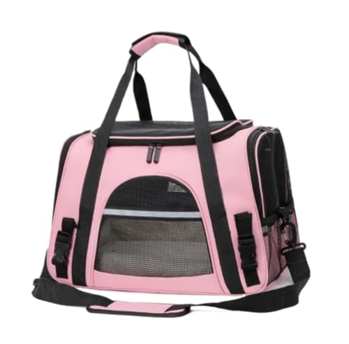 Transportbox Katze Haustiertasche, Katzentasche, Hundetasche, Faltbarer Rucksack, Katzentragetasche, Katzenhalter-Rucksack, Kleiner Hunderucksack Transportbox Hund (Color : A, Size : 43 * 25 * 28cm) von ANIIC