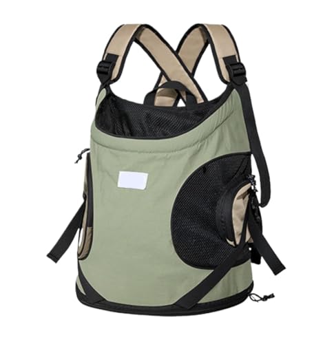 Transportbox Katze Katzentragetasche, Weich, Vorne Für Katzen Und Hunde, Für Welpen, Kätzchen, Reisen, Brusttasche, Atmungsaktiv, Tragbarer Rucksack Transportbox Hund ( Color : B , Size : 36*35cm ) von ANIIC