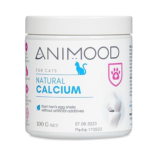 ANIMOOD - Natural Calcium - Kalzium für die Katze, Katzen Vitamine von ANIMOOD