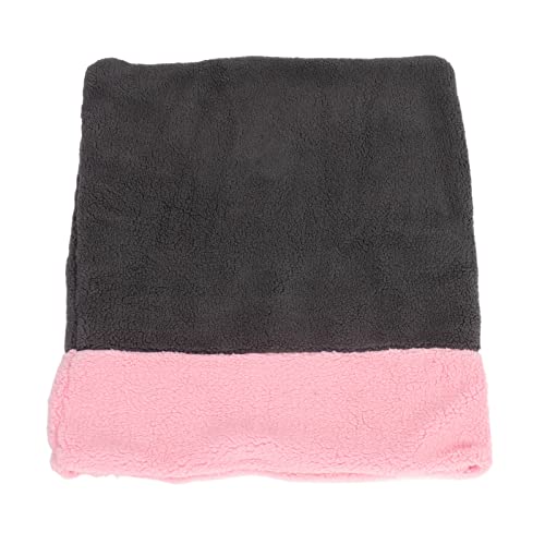 ANKROYU Katzenschlafsack, Stoff-Katzenbett, selbstwärmender Polstersack, verdickender Warmer Haustierschlafsack, Katzenhöhlenschlafsack für kleine Katzen und Hunde (Rose Red) von ANKROYU