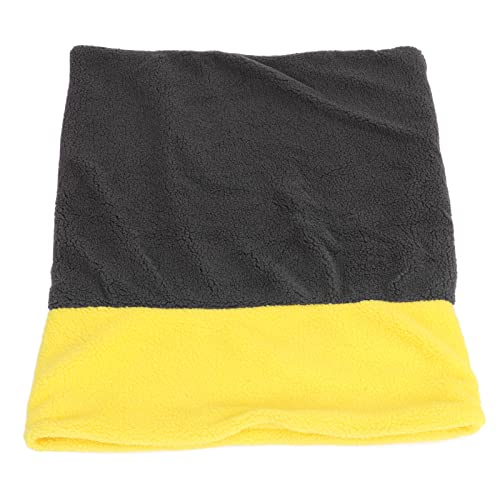 ANKROYU Katzenschlafsack, Stoff-Katzenbett, selbstwärmender Polstersack, verdickender Warmer Haustierschlafsack, Katzenhöhlenschlafsack für kleine Katzen und Hunde (Yellow) von ANKROYU