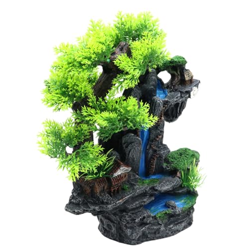 Landschaft Wasserfall Landschaft Aquarien Dekorationen Für Aquarien Terrarium Garnelen Antike Ornamente von ANMITI