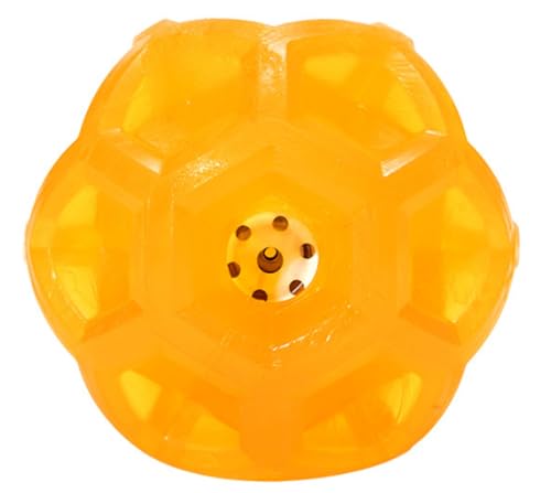 ANZHENGE 2-stücke Haustierzubehör TPR Elastischer Schaukelnder Rollender Ball Interaktiver Puzzle Bissfester Sound, Der Hundespielzeug 8cm Macht von ANZHENGE