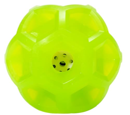 ANZHENGE 2-stücke Haustierzubehör TPR Elastischer Schaukelnder Rollender Ball Interaktiver Puzzle Bissfester Sound, Der Hundespielzeug 8cm Macht von ANZHENGE