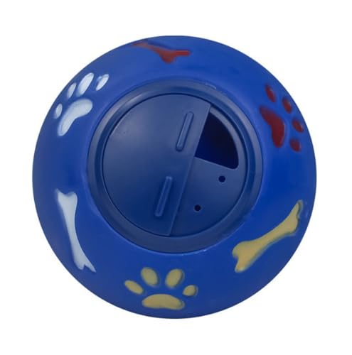 ANZHENGE Haustier Spielzeug Milch Duft Gummi Rotierende Leckage Ball Haustier Hund Schleifen Zähne Biss Schalter Spielzeug 11cm von ANZHENGE