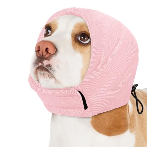 AOFITEE Ohrenschützer ohne Klappen, Geräuschschutz, Hunde-Ohrenschützer, beruhigender Kapuzenpullover, weicher Hunde-Ohrenschützer mit Geräuschunterdrückung, Ohrenschutz für Angstlinderung, Feuerwerk, von AOFITEE