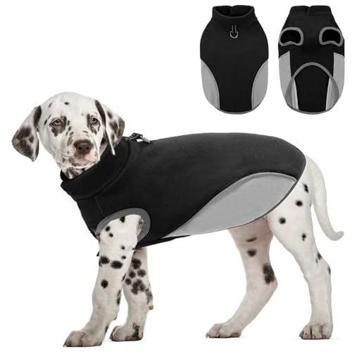 AOFITEE Fleece-Hundepullover, warmer Hunde-Fleecepullover für kleine Hunde, Mädchen, Jungen, dehnbarer Herbst-Hundepullover, Fleece-Hundeweste, Hunde-Sweatshirt für Yorkie, Teetasse, Chihuahua, von AOFITEE