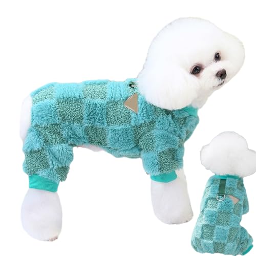 AOKLEY Hundejacke Winter, Warme, weiche Fleeceweste für vierbeinige Hunde, Haustier-Hundekleidung, Fleece-Hundepullover, kleine Hundejacke für kleine Hundewelpen von AOKLEY