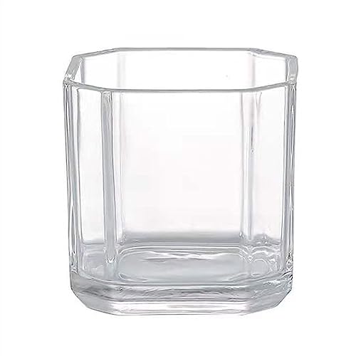 Aquarium Aquarium Einfaches quadratisches, verdicktes Glas, transparentes Aquarium, kleines Schildkrötenbecken, Zierfischbecken, Schildkröten-Aquarium, Büro und Zuhause Desktop-Aquarium (Size : S) von AOKLEY