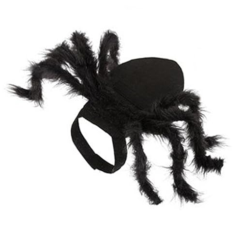 AOVNA 1 Haustier Halloween Spinne Kostüm Haustier Spinne Umhang Spaß Katze Hund Kostüm Einstellbare Spinne Kostüm für Haustier Halloween Rollenspiel Zubehör von AOVNA