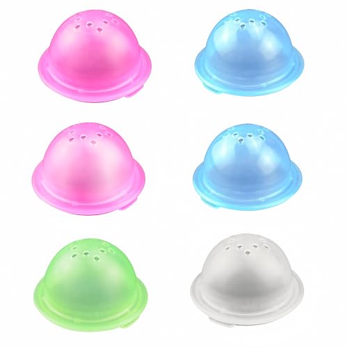 AOVNA 6Pcs Hamster Tunnel Externe Rohr Stopper Plug Endkappe Hamster Käfig Baffle Zubehör mit belüfteten Löchern für Hamster Spielzeug Käfig Tunnel Zubehör Zufällige Farbe von AOVNA