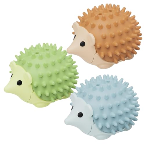 AOpghY Catnip Bugs 3PCs Offenbares und rotierbarer Igel geformtes ABS Catnip Wandball für Innenkatzen lecken mit Viskose Design Catnip Toy für Wand, Boden, Haustierwaren von AOpghY