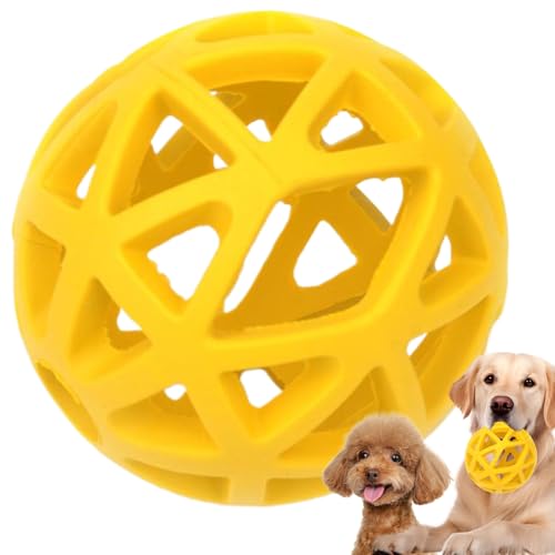 AOpghY Hundeball 5inch Hohle unzerstörbare Hundekugel -Biss -Widerstand interaktiver Hundekugel Zähne Mahlen Roller Gummi -Hundekugeln für große mittlere Rasse Innen im Freien im Freien im Freien. von AOpghY