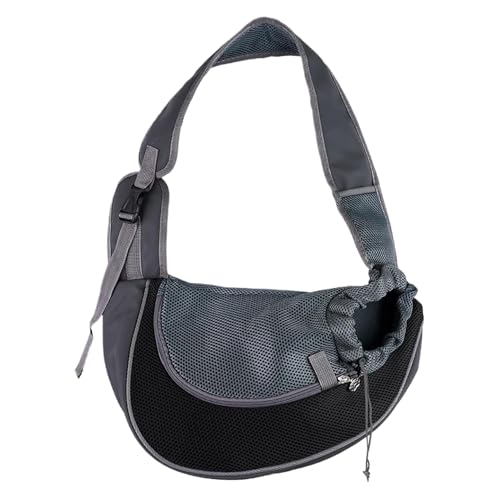 AOpghY Hundeträgerschlinge, atmungsaktives Mesh Hund, der Schlinge trägt, Hände frei Crossbody Welpenschlinge, Hundträger für innerhalb von 4 kg kleine Hunde, S -Haustiergegenstände von AOpghY