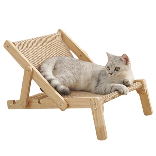 AOpghY Katzen -Sisal -Stuhl, 20x14,6x13.3 Einstellbares Holz -Ersatzkatze, Ersatz Sisal Cat Croboker, tragbare Katzenliege für Innenhütten für Haustiervorräte von AOpghY