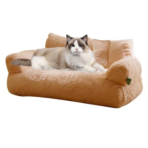 AOpghY Katzensofa Winter weiche Katze Couch gefüllt nicht rutschern kratzfestes Katzensofa Bett abnehmbar absorbierbar. von AOpghY