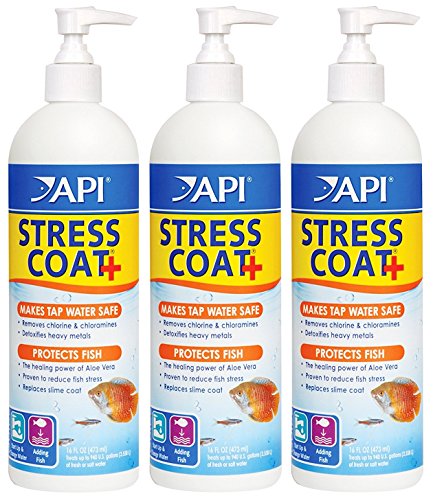 (3 Pack) API Stress Coat Plus Pump Bottle 16 Ounces von API