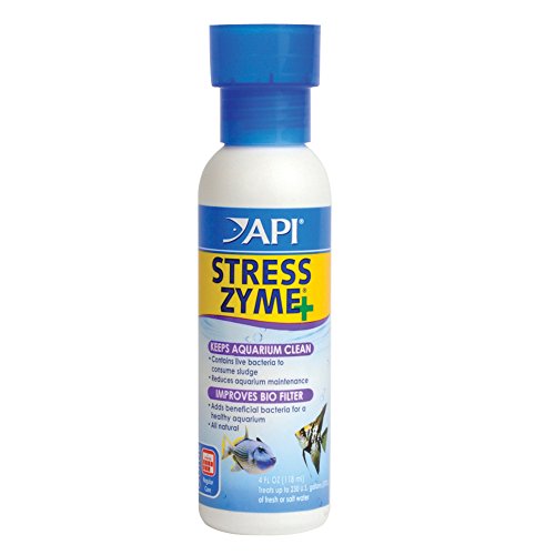 API Stress Zyme Süßwasser Und Salzwasser Aquarium Reinigung Lösung - Blues & Violett, 30ml von API