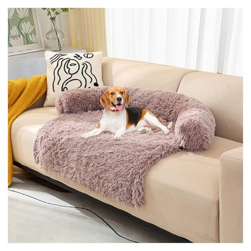 APMOE Hundebett Sofa, Plüsch-Hundematte Rutschfestes Hundebett Sofa Hundedecke Sofaschutz Hund Sofadecke Hundekissen Auto für Große Mittelgroße Hunde(C,XL) von APMOE