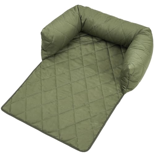 APMOE Hundebetten Hundekissen, Sofaschutz Hund Sofadecke Waschbar Hundekissen Auto Hundebett Sofa Hundedecke Sofaschutz für Groß/Mittel Und Klein(Army Green) von APMOE