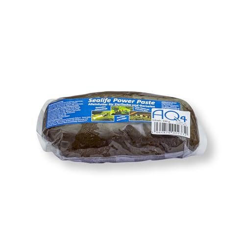 AQ4Aquaristik Sealife Power Paste - Futterpaste - Futter für Fische und Garnelen - Vollwertiger Ersatz für Artemia Nauplien als Futter von AQ4Aquaristik