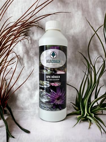 AQACoach NPK Dünger Flüssigdünger für Aquarienpflanzen Aquarium 500ml von AQACOACH THE GREEN SOLUTION