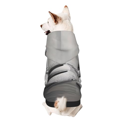 Hunde-Kapuzenpullover, weich, gemütlich und atmungsaktiv, mit Zen-Steinen, für Hunde, Katzen, kleine Haustiere, Größe S von AQRJLPO