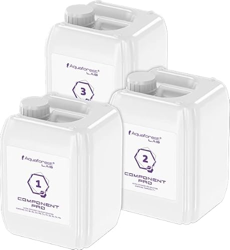 Aquaforest - Lab Component Pro 3 x 5 Liter - Ergänzung der notwendigen Mikroelemente für das Meerwasseraquarium von Aquaforest