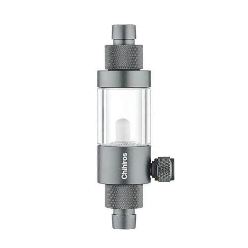 AQUAGEAR Chihiros External Diffuser | Aquarium Inline CO2 Reaktor | CO2-Diffusor | ähnlich dem UP-Aqua Inline Atomizer (Schlauchgröße 12/16) von AQUAGEAR