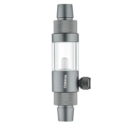 AQUAGEAR Chihiros External Diffuser | Aquarium Inline CO2 Reaktor | CO2-Diffusor | ähnlich dem UP-Aqua Inline Atomizer (Schlauchgröße 16/22) von AQUAGEAR