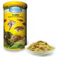 AQUARIS Aquarium Fischfutter - Flakes - 180g / 1 L von AQUARIS