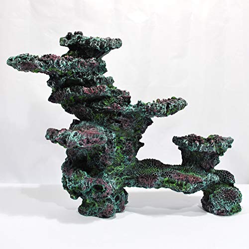 3D Riffgestein 59 x15 x45 cm,Aquarium Meerwasser Deko, Felsen,Stein Nachbildung von AQUARIUM PLÜDERHAUSEN